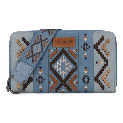 Wrangler Southwestern Embroidered Wallet