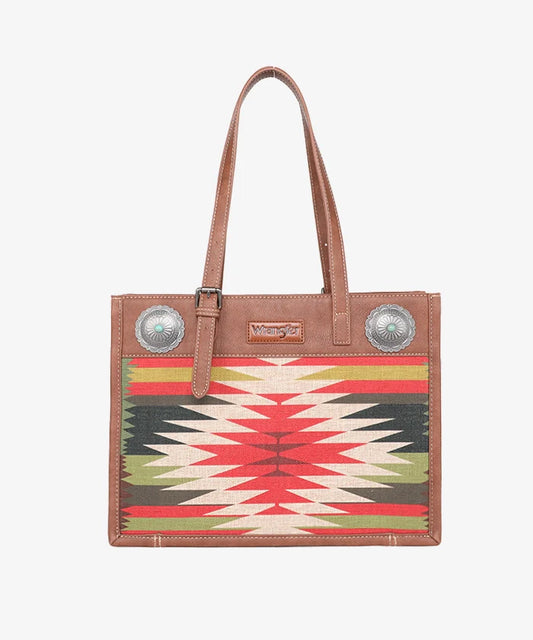 Wrangler Southwestern Art Print Tote