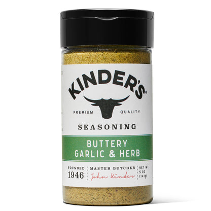 Kinder's Sauces & Seasonings - Buttery Garlic and Herb Seasoning 5oz - Wines'Designs