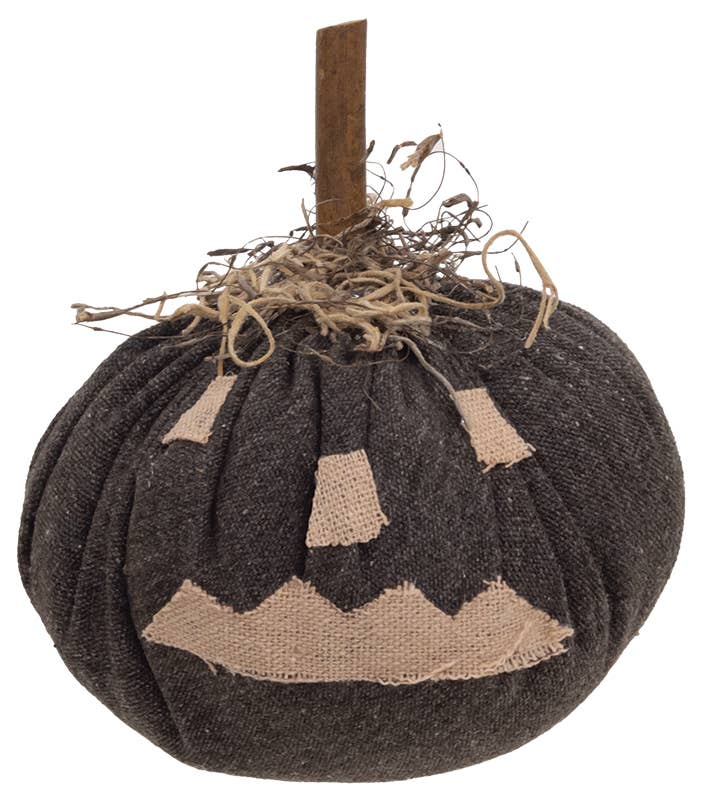 The Hearthside Collection - Stuffed Mini Primitive Jack O Lantern, 3 Assorted - Wines'Designs