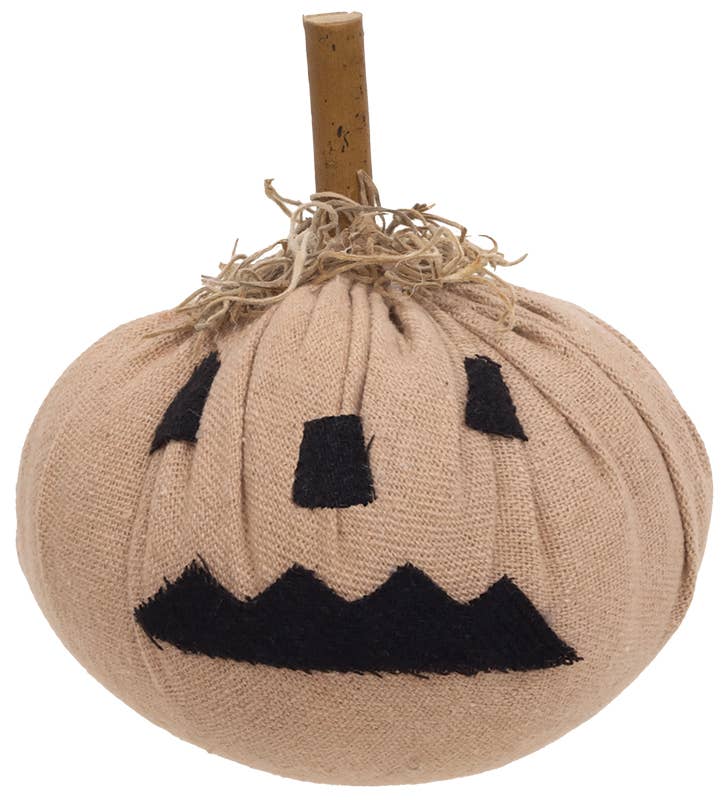 The Hearthside Collection - Stuffed Mini Primitive Jack O Lantern, 3 Assorted - Wines'Designs