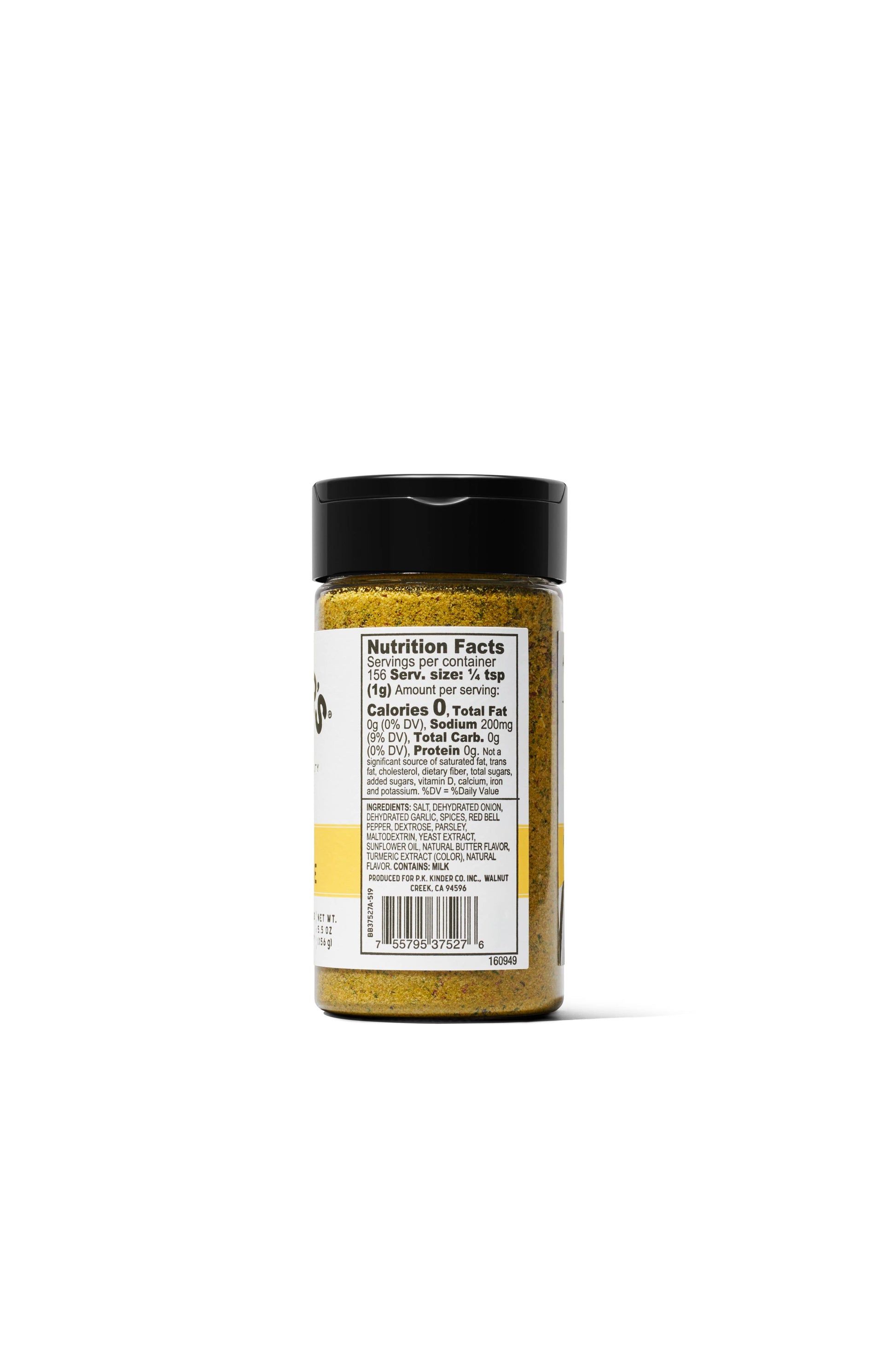 Kinder's Sauces & Seasonings - Buttery Steakhouse Rub 5.5oz - Wines'Designs