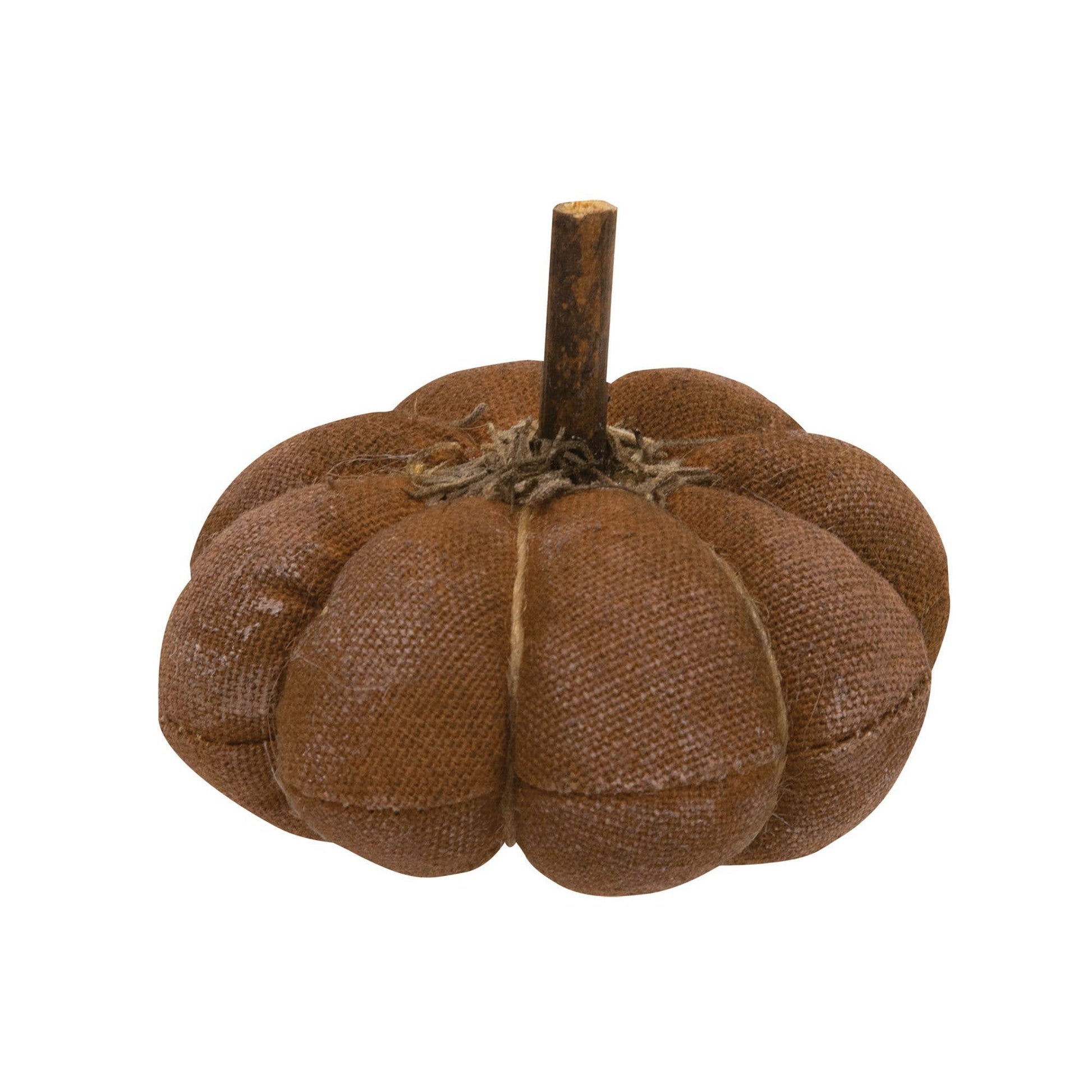 The Hearthside Collection - Primitive Pumpkin Decorative Tabletop Object, 2.5" - Wines'Designs