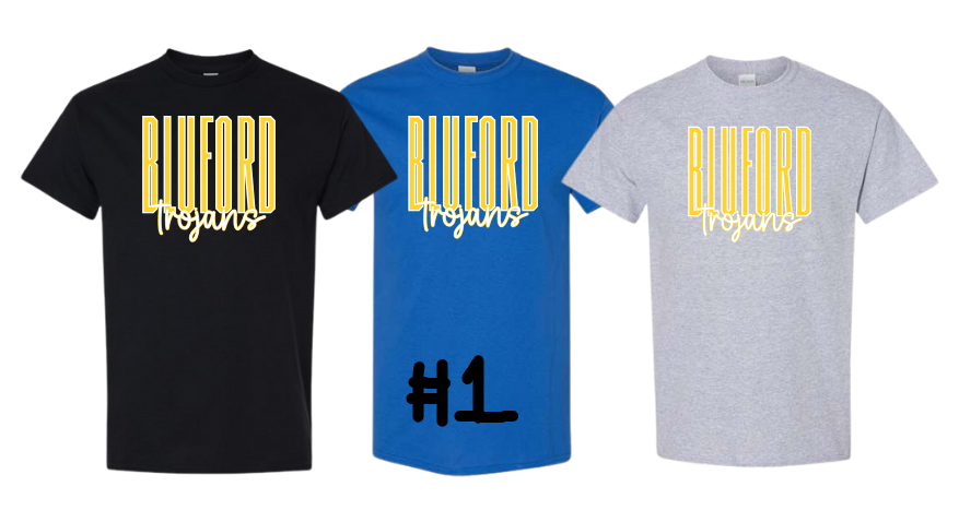 BLUFORD TROJANS SPIRIT GEAR