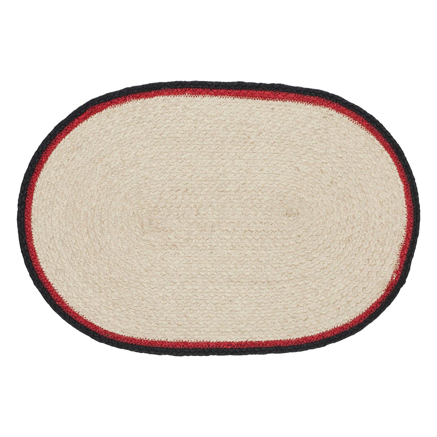 VHC Brands - Jolly Ole Santa Jute Rug Oval 20x30 - Wines'Designs