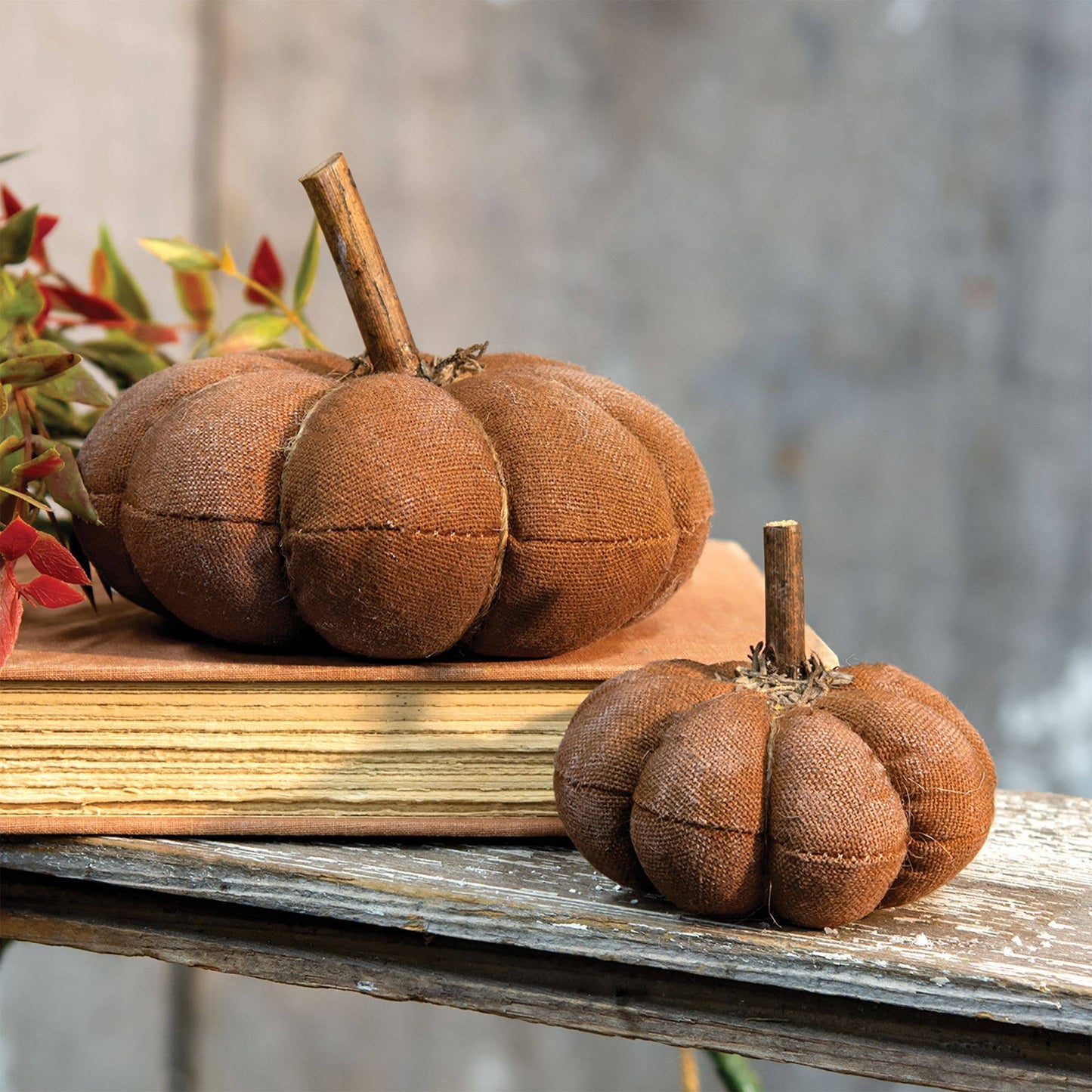 The Hearthside Collection - Primitive Pumpkin Decorative Tabletop Object, 2.5" - Wines'Designs