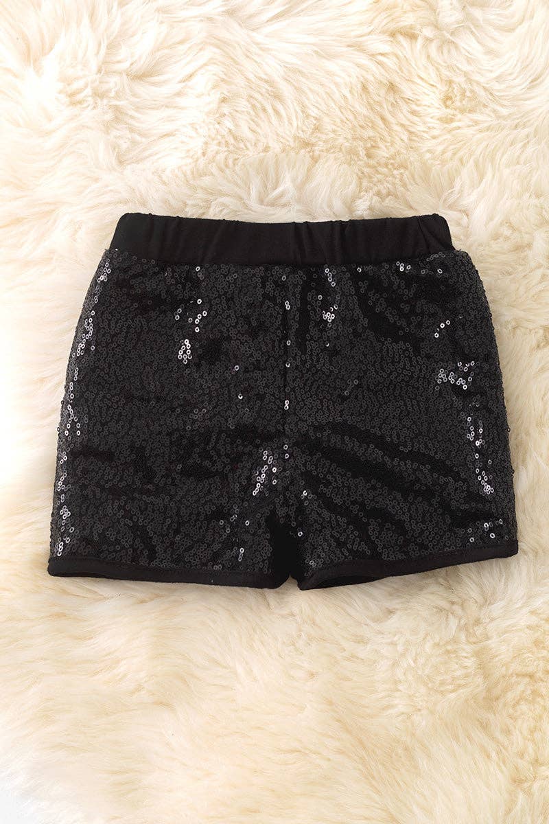Girl front sequins shorts. Available in 3 colors. Sol