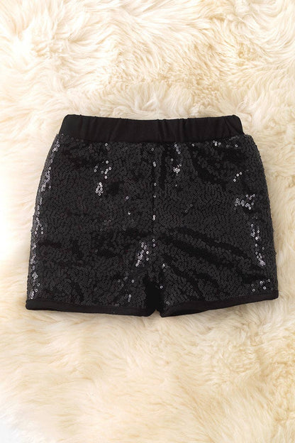 Girl front sequins shorts. Available in 3 colors. Sol