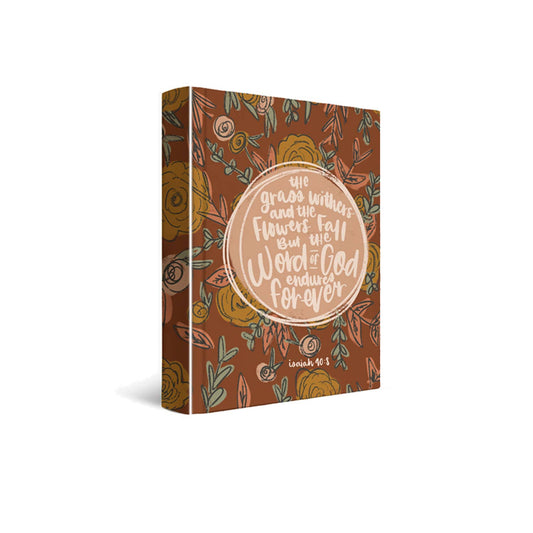 Kingfolk Co - Fall Floral ESV Journaling Bible - Wines'Designs