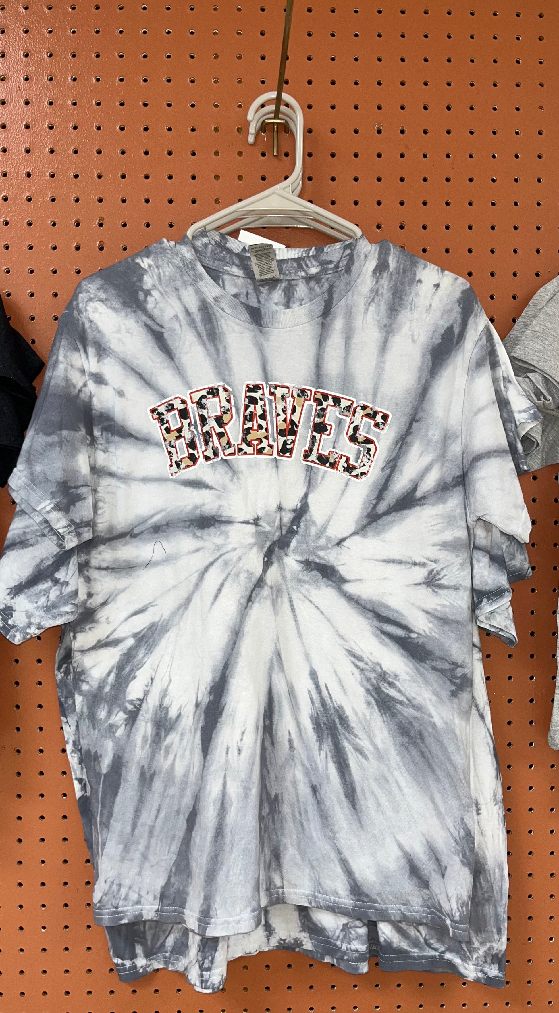 leopard Braves black tie dye - Wines'Designs