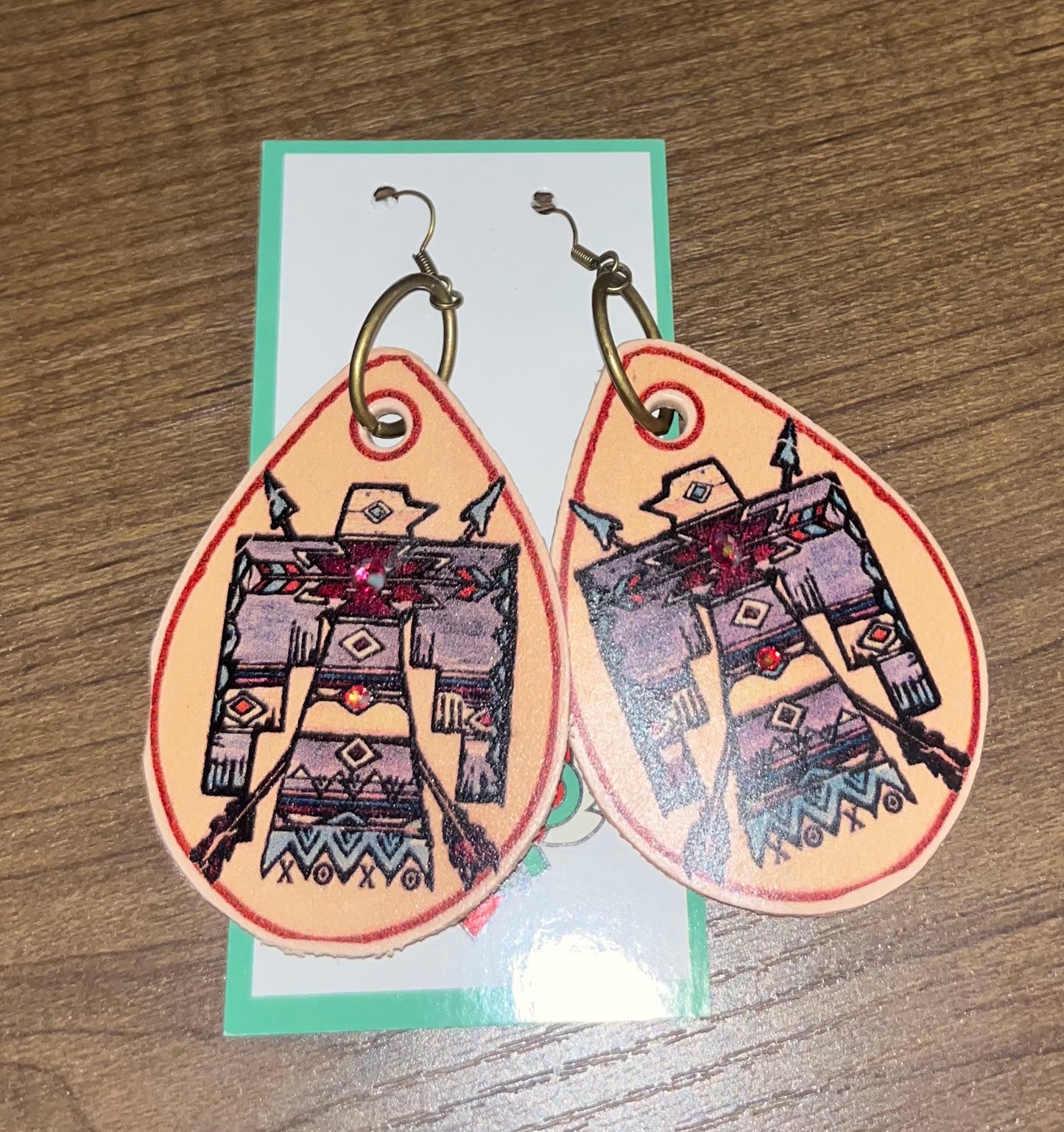 Thunderbird earrings - Wines'Designs