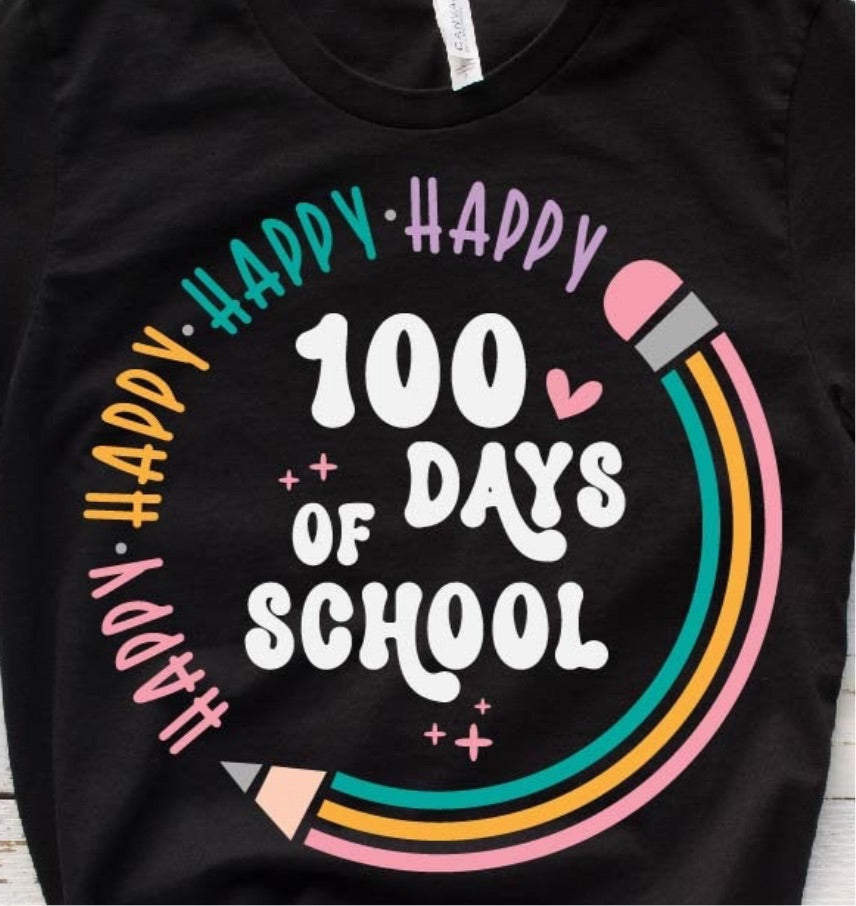 100 days of school - Wines'Designs