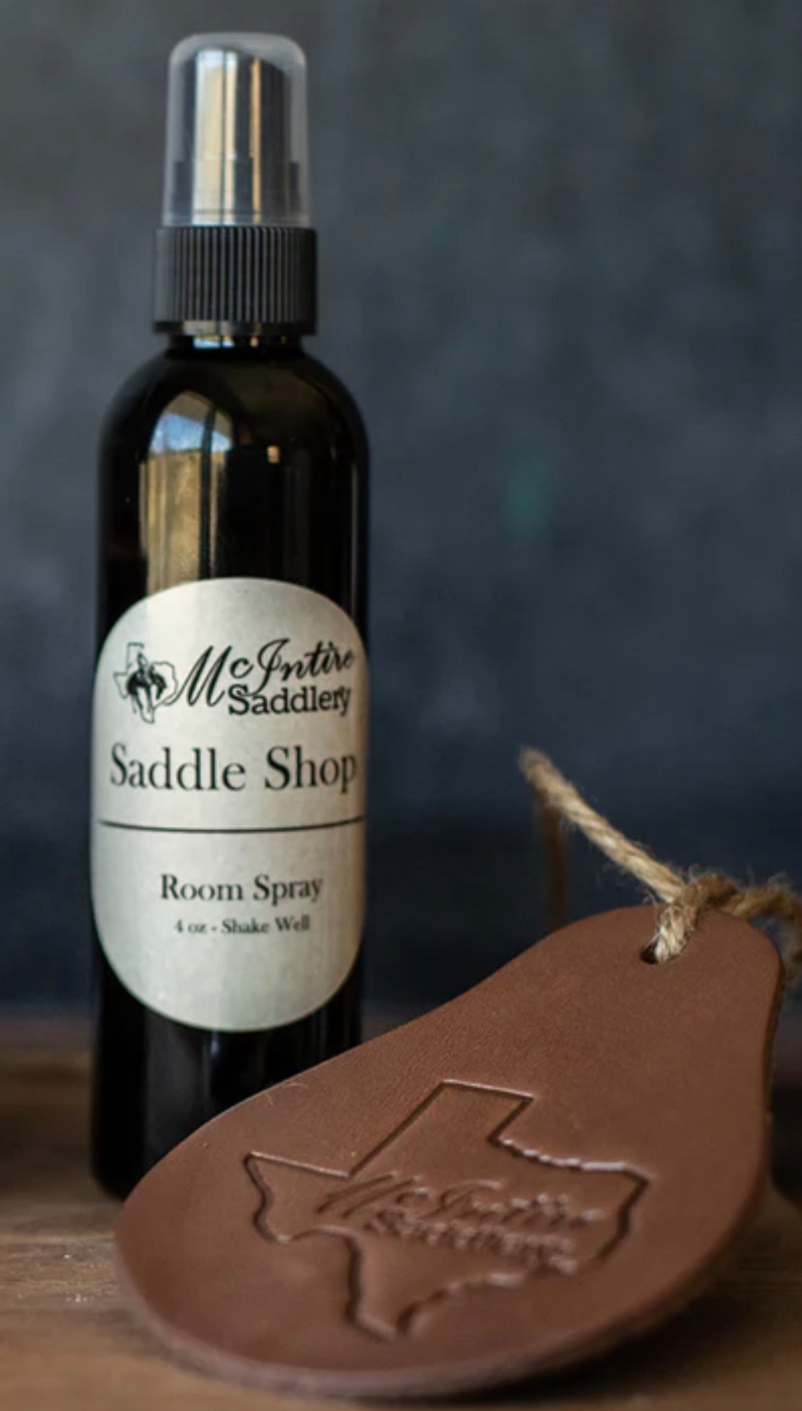 McIntire Saddlery room spray/car scent refresher - Wines'Designs