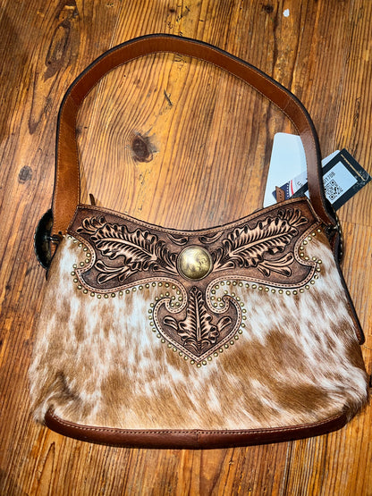 cow hide concealed carry purse - Wines'Designs