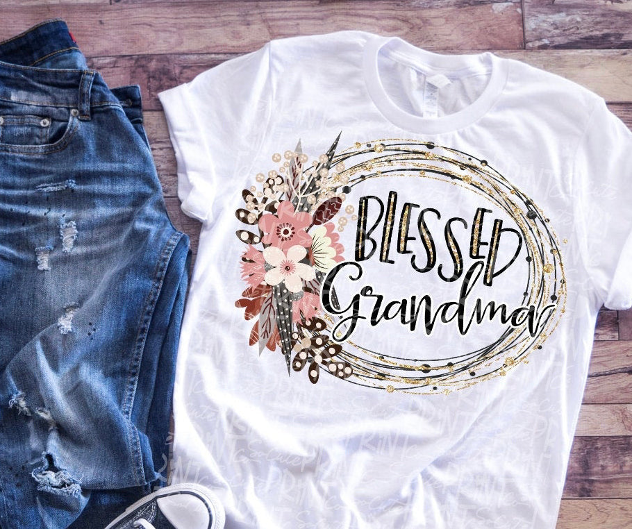 Blessed grandma - Wines'Designs