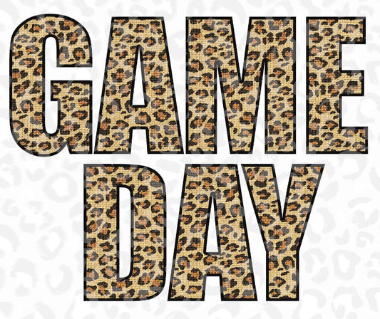 Leopard game day - Wines'Designs