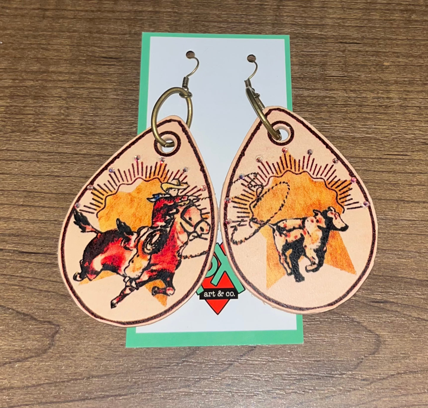 Breakaway roper earrings - Wines'Designs