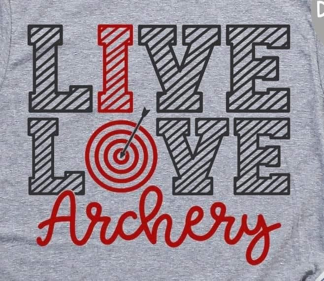 Live, love archery - Wines'Designs