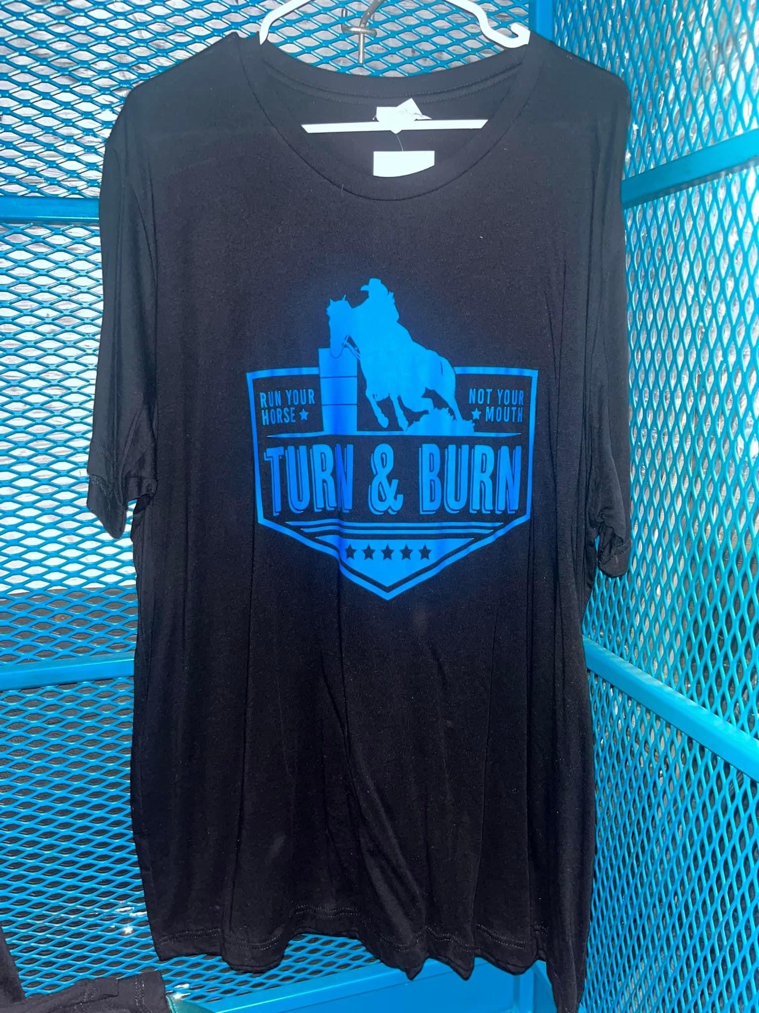 Turn n burn tee - Wines'Designs