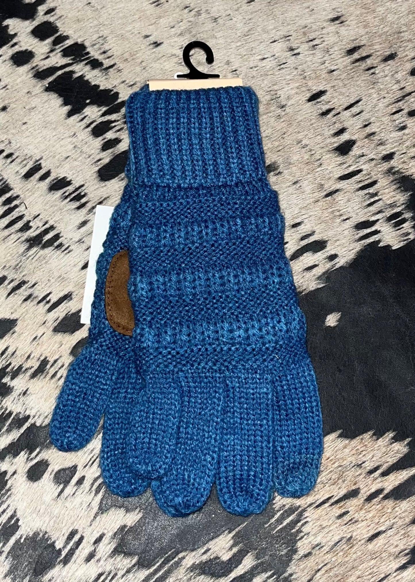 C.C kids gloves, denim - Wines'Designs