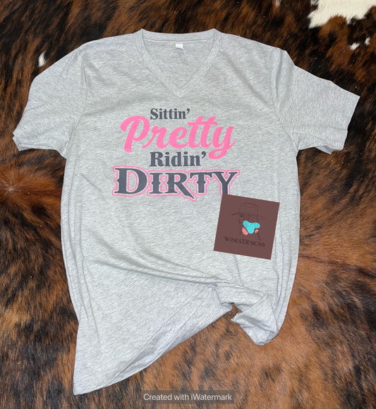 Sittin’ pretty Ridin’ dirty - Wines'Designs