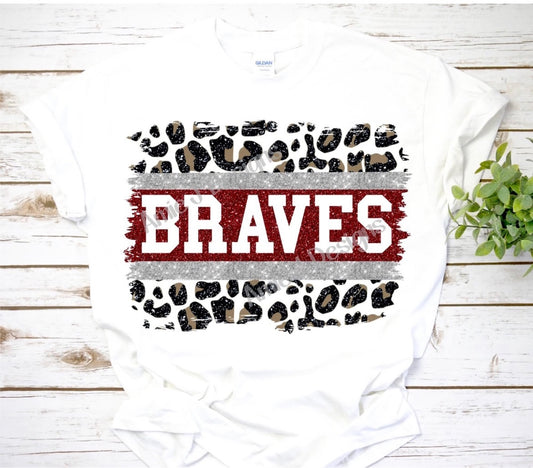 Braves cheetah - Wines'Designs